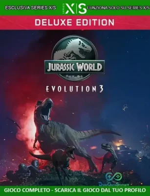 Jurassic World Evolution 3 Deluxe Edition | Account Esclusiva | Series X/S [NO CODICE]