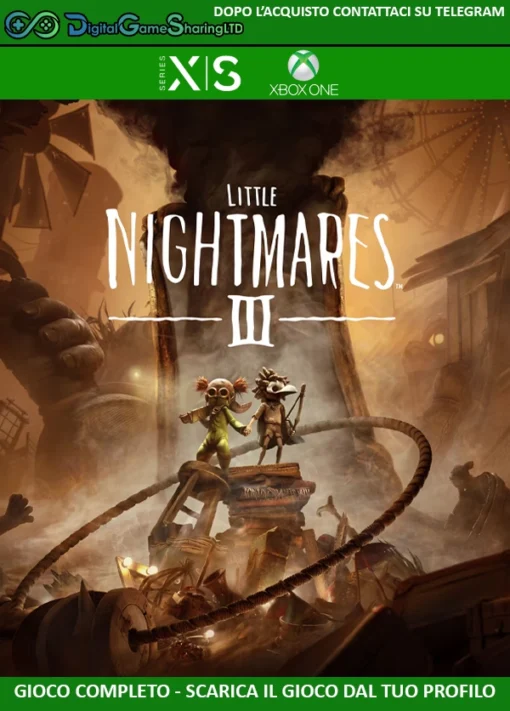 [PREORDER 9/10/2025] Little Nightmare 3 | Account Xbox One | Series X/S [NO CODICE]
