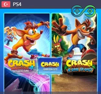 Crash Bandicoot - Quadrilogy Bundle | PS4/PS5 | Privato