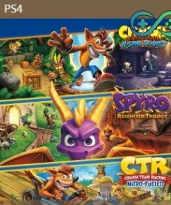 Crash + Spyro Triple Play Bundle | PS4/PS5 | TR | Privato