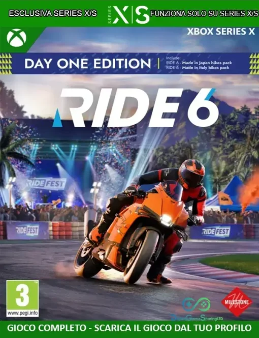 Ride 6 Standard Edition | Account Esclusiva | Series X/S [NO CODICE]