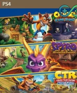 Crash + Spyro Triple Play Bundle | PS4 | Privato