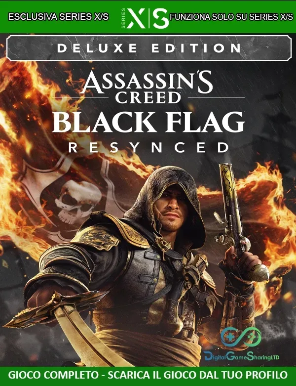 Assassin's Creed Black Flag Resynced Deluxe Edition | Account Xbox | Series X/S