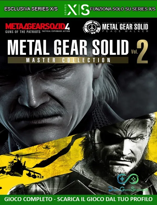 METAL GEAR SOLID MASTER COLLECTION Vol 2 | Account Xbox | Series X/S
