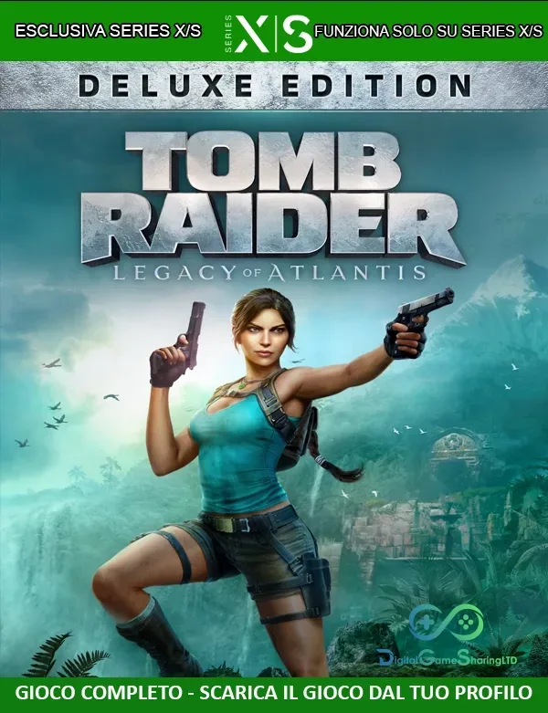 Tomb Raider: Legacy of Atlantis Deluxe Edition | Account Xbox | Series X/S [NO CODICE]
