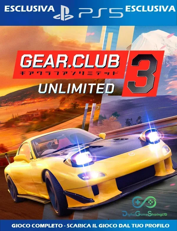 Gear.Club Unlimited 3 | Account PS5 [NO CODICE]