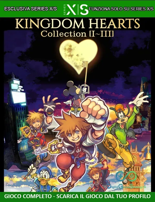 KINGDOM HEARTS Collection [I~III] | Account Xbox | Series X/S [NO CODICE]